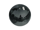 EUROLITE Set Mirror ball 50cm black with stand and tripod cover black