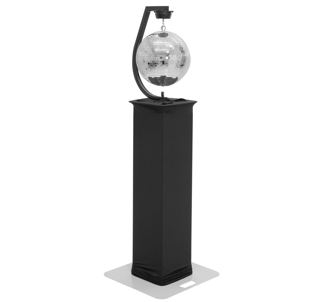 Holder m. Motor til Diskokugler op til 30cm (Sort)