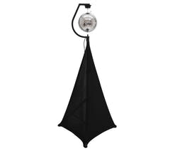 Holder m. Motor til Diskokugler op til 30cm (Sort)