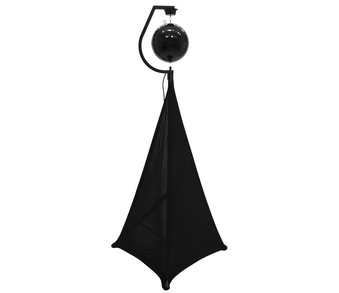 Holder med motor til Diskokugler op til 50cm (Sort)