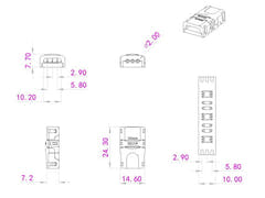 EUROLITE LED Strip Flexible Connector 3-pin 10mm