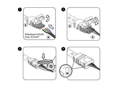 EUROLITE LED Strip Flexible Connector 5-pin 12mm