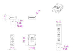 EUROLITE LED Strip Flexible Connector 5-pin 12mm