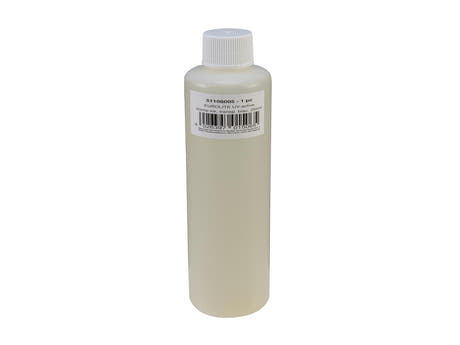 EUROLITE UV-active Stamp Ink, transparent blue, 250ml