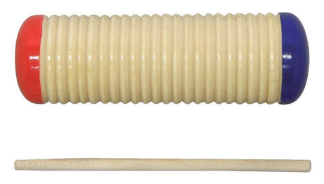 GEWA Club Salsa guiro og shaker i ét, træ, 14 cm