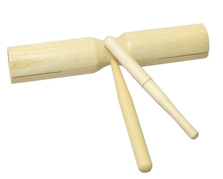 GEWA Club Salsa tube drum i træ med kølle, æske