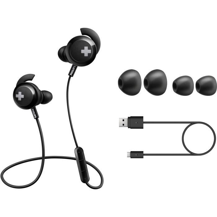 Philips SHB4305BK Bluetooth Sportsøretelefoner (Sort)