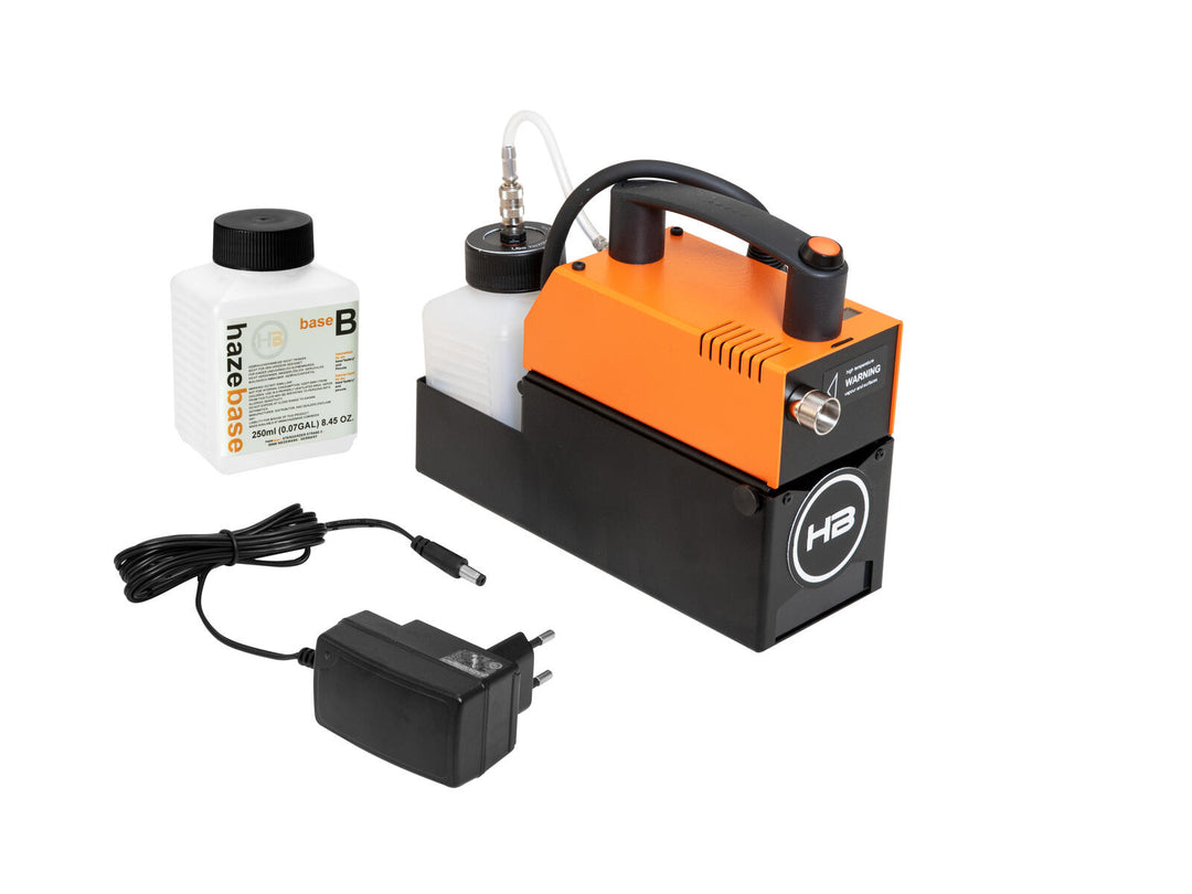 HAZEBASE PICCOLA Battery-powered fog machine DMX