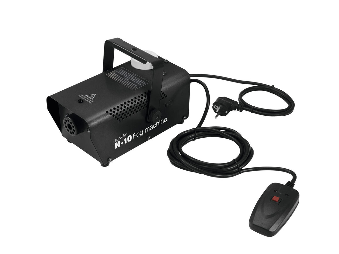 EUROLITE Set N-10 black + B2D Basic Smoke Fluid 1l