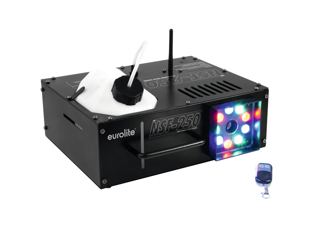 EUROLITE Set NSF-250 + Smoke Fluid -DSA- 5l