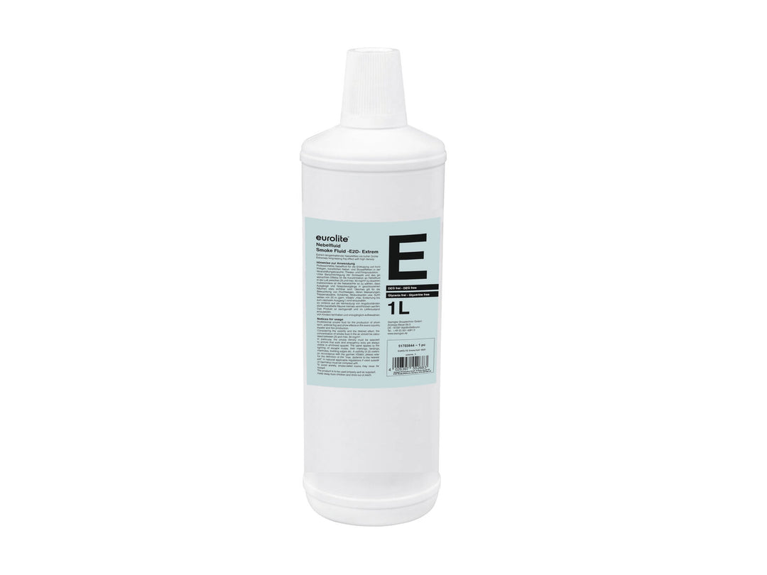 EUROLITE SMOKE FLUID -E2D- Extreme, 1l smoke fluid