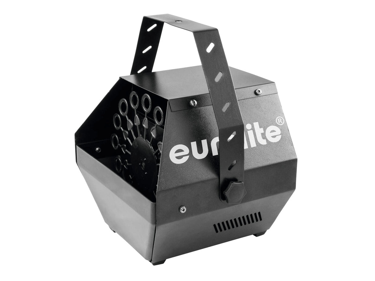 EUROLITE Set B-100 Bubble Machine black DMX + Bubble Fluid 1l