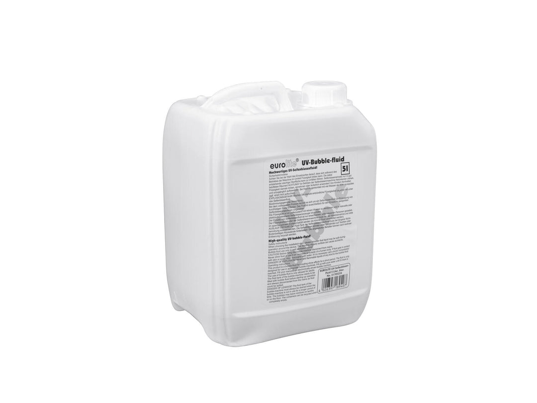 EUROLITE Set 3x UV Bubble Fluid 5l yellow + red + blue