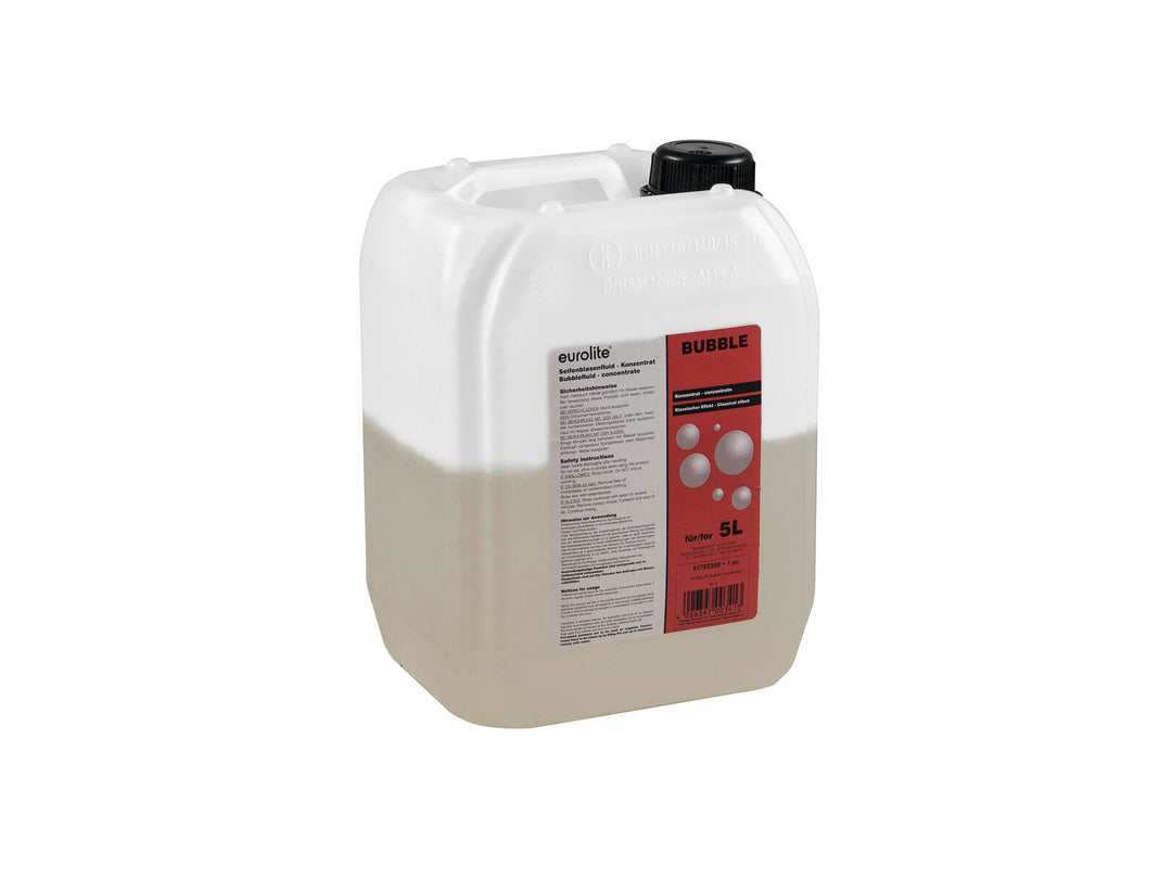 EUROLITE Set SD-201 DMX Bubble Machine + Bubble Concentrate for 5l