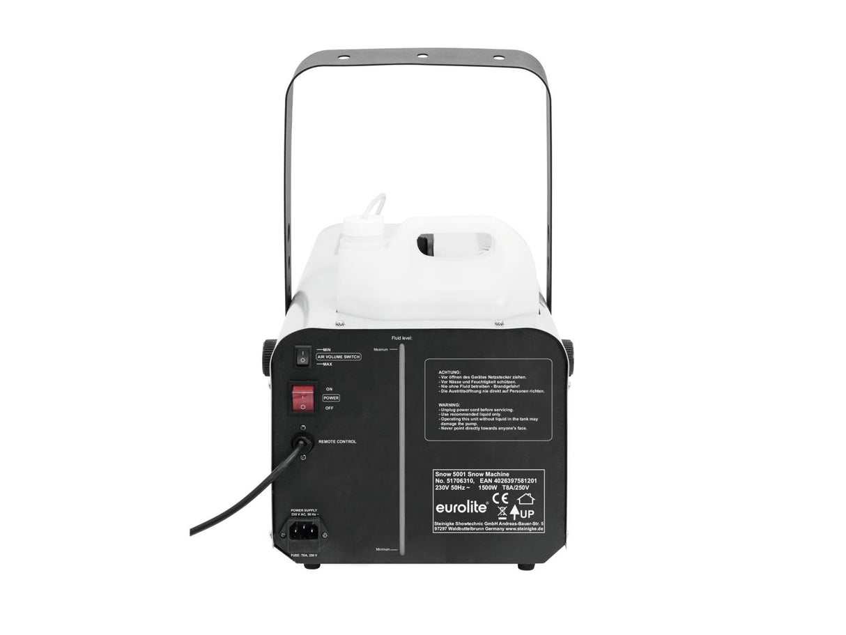 Eurolite Snow 5001 Snemaskine