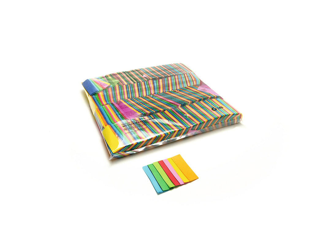 TCM FX Slowfall Confetti rectangular 55x18mm, multicolor, 1kg