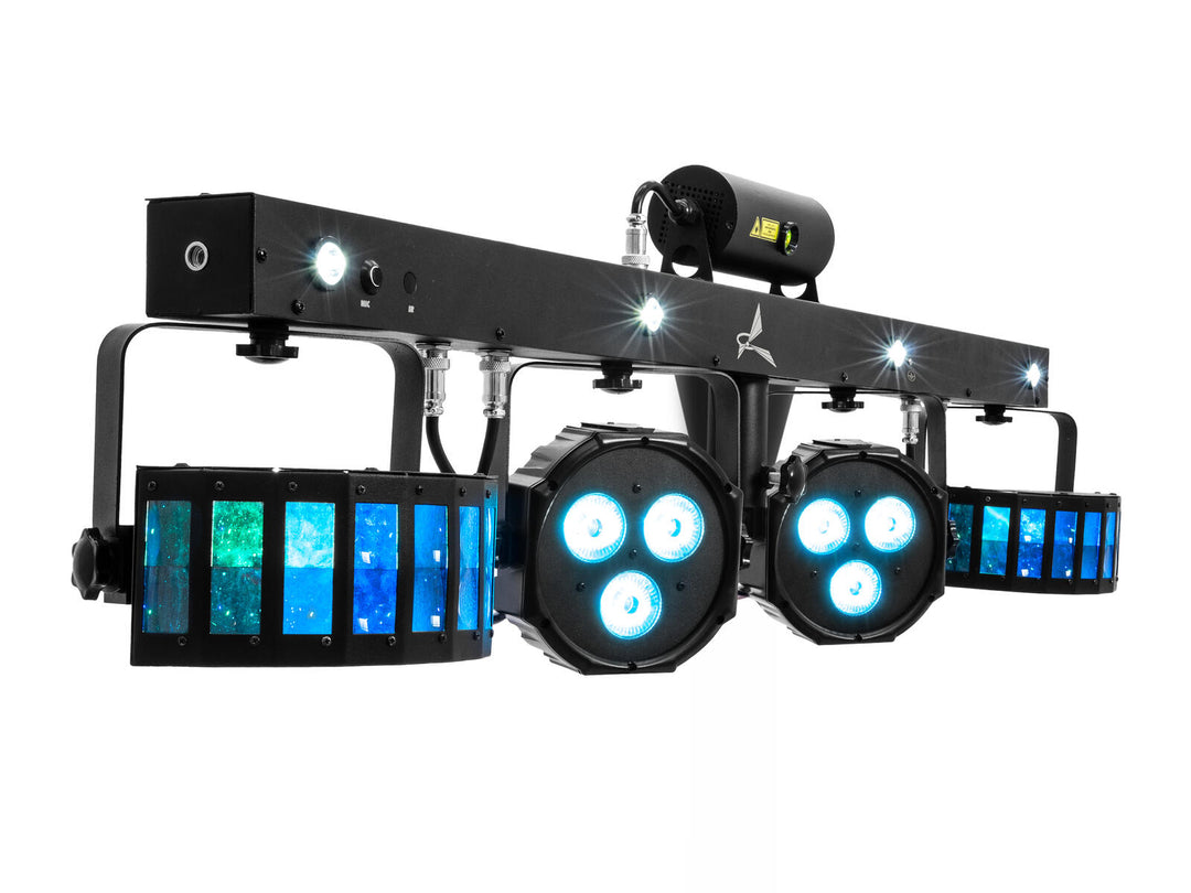 EUROLITE Set LED KLS Laser Bar FX + M-3 Speaker System Stand