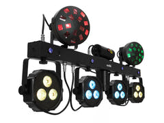EUROLITE Set LED KLS Laser Bar Next FX Light Set + M-4 Speaker System Stand