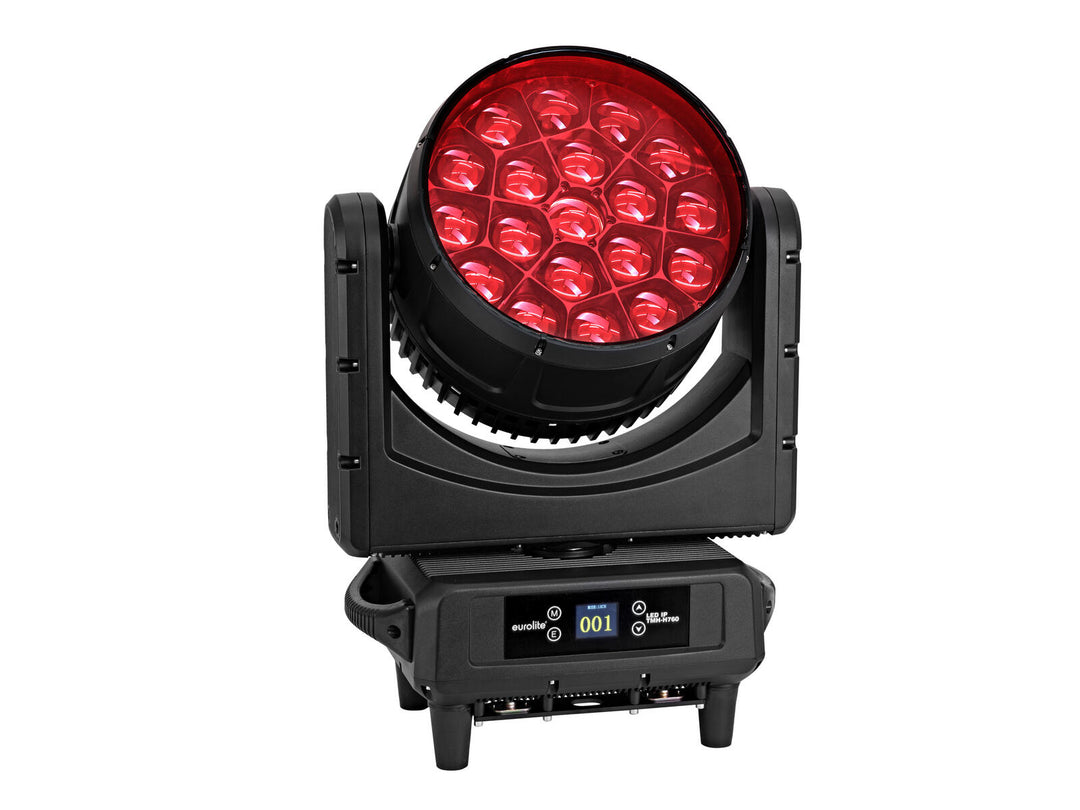 EUROLITE Set 2x LED IP TMH-H760 + Case with wheels