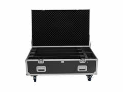 ROADINGER Flightcase PRO 4x LED BAR-8 SWING with wheels