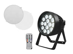 EUROLITE Set 4x LED IP PAR 14x8W QCL + Flightcase