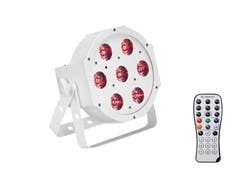 EUROLITE Set 4x LED SLS-7 HCL Spot white + Soft Bag