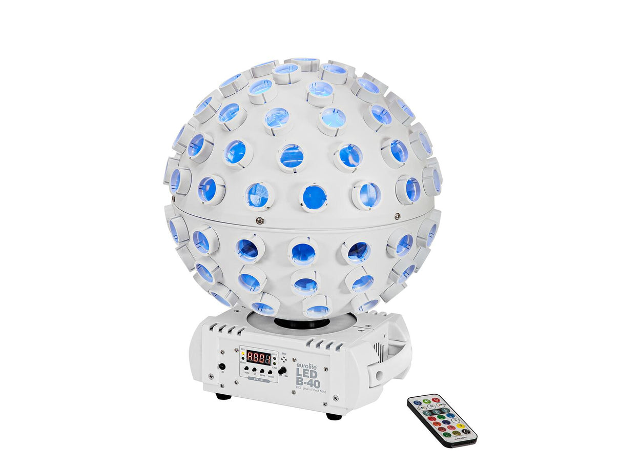 EUROLITE Set LED B-40 HCL MK2 white + Soft Bag