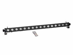 EUROLITE Set LED PIX-16 QCL Bar + FS-4 Floorstand, Steel, black
