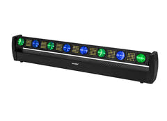 EUROLITE Set 4x LED BAR-8 SWING QCL bar + Flightcase with wheels