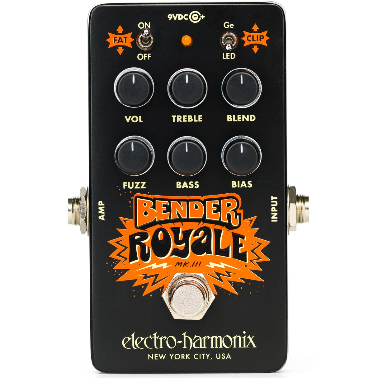 Electro Harmonix Bender Royale Germanium Fuzz Black