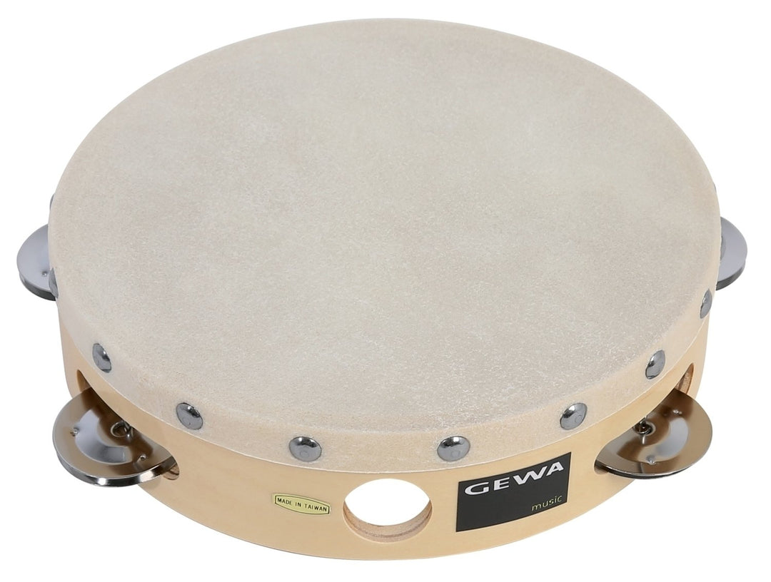 GEWA Tambourine Traditional with shells - 8"