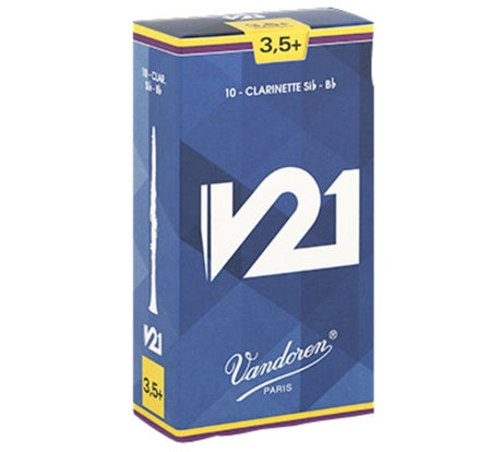 Vandoren Reeds Bb Clarinet V21 - 3 1/2+