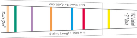 GEWA Fingerboard marking Don't Fret - 3/4 Cello