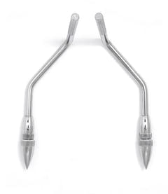 Gibraltar Bass drum accessory Dunnett Gull Wing Spurs - GWS105 (10,5 mm gull wing spur)