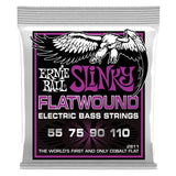 Ernie Ball 2811 Flatwound Cobalt Bass 55-110