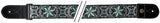 GEWA Guitar Straps F&S Folk Jacquard - Green-White