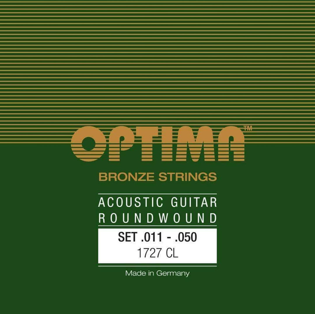 Optima Strings for Acoustic Guitar Bronze strings - Set Custom-light (1727CL)