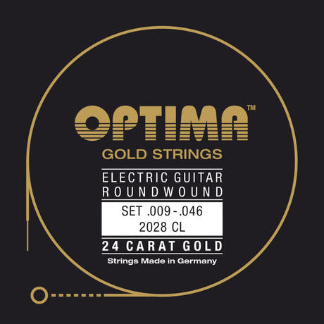 Optima 2028 CL Gold elguitarstrenge, custom light