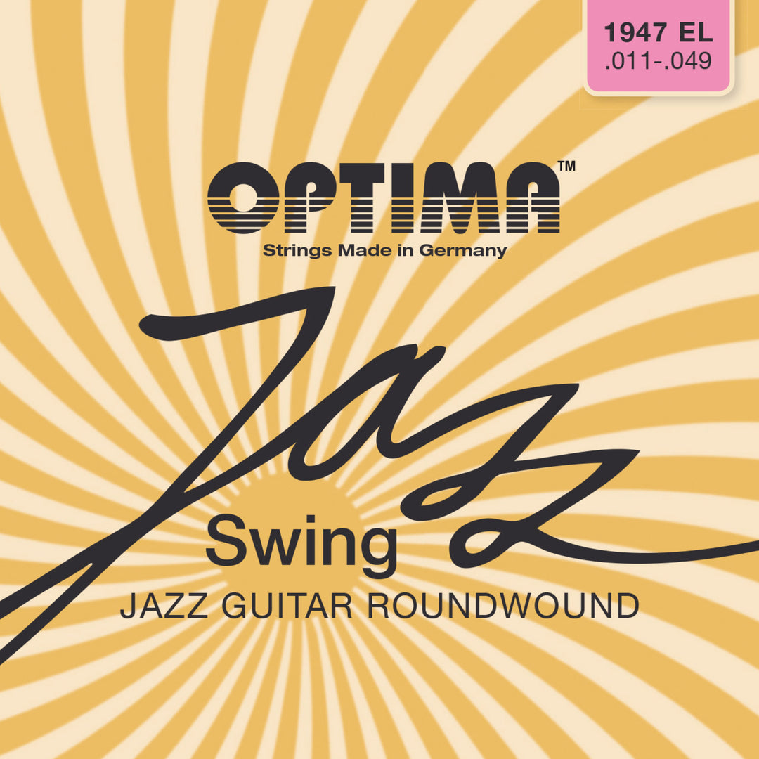 Optima Strings for E-guitar Jazz Swing Chrome Round Wound - Set (1947EL)