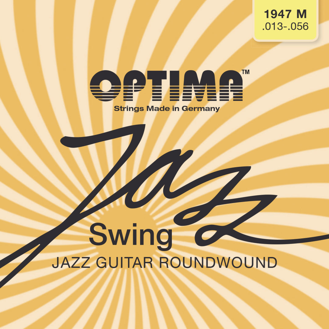 Optima Strings for E-guitar Jazz Swing Chrome Round Wound - Set (1947M)