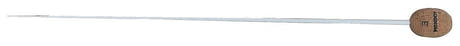 Pick Boy dirigentstok i hvid glasfiber, 38 cm, model E, korkgreb