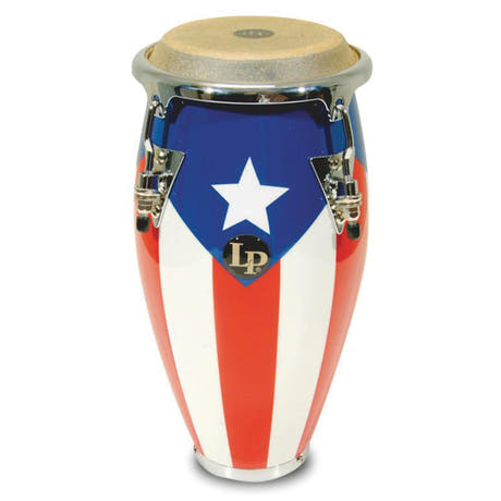 LP Mini Tunable conga, Puerto Ricos flag, LPM198-PR