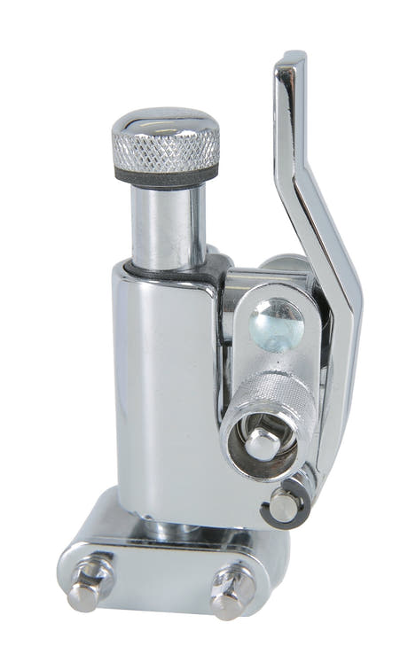 Nickel Drumworks lilletrommeudløser, sort nikkel, 22 mm hulafstand