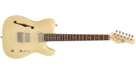Michael Kelly 58 Thinline semi-hollow elguitar, Flame Maple
