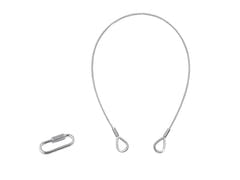 EUROLITE Safety Bond B 3x600mm up to 5kg silver