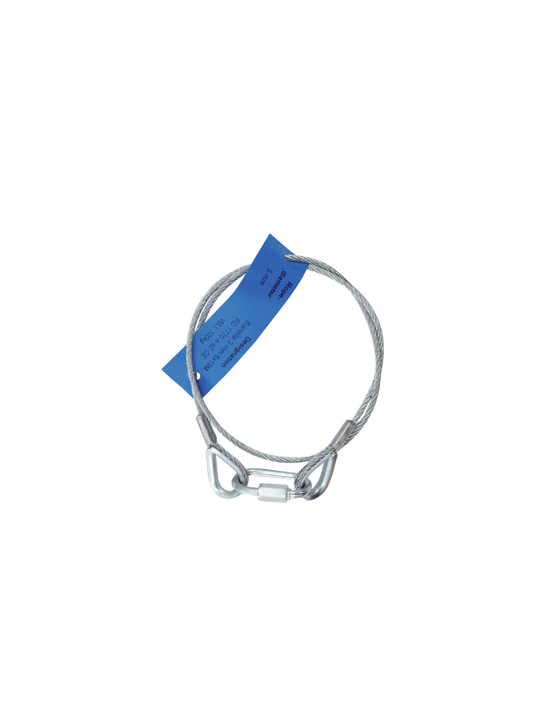 EUROLITE Safety Bond AG-5 3x600mm up to 5kg sil