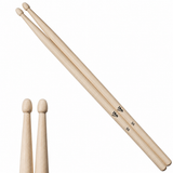 V-Tone DS-5A trommestikker i ahorn – natur, letvægt (2 stk.)