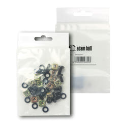 Adam Hall Skruer til 19" Rack 12 stk. (12mm)