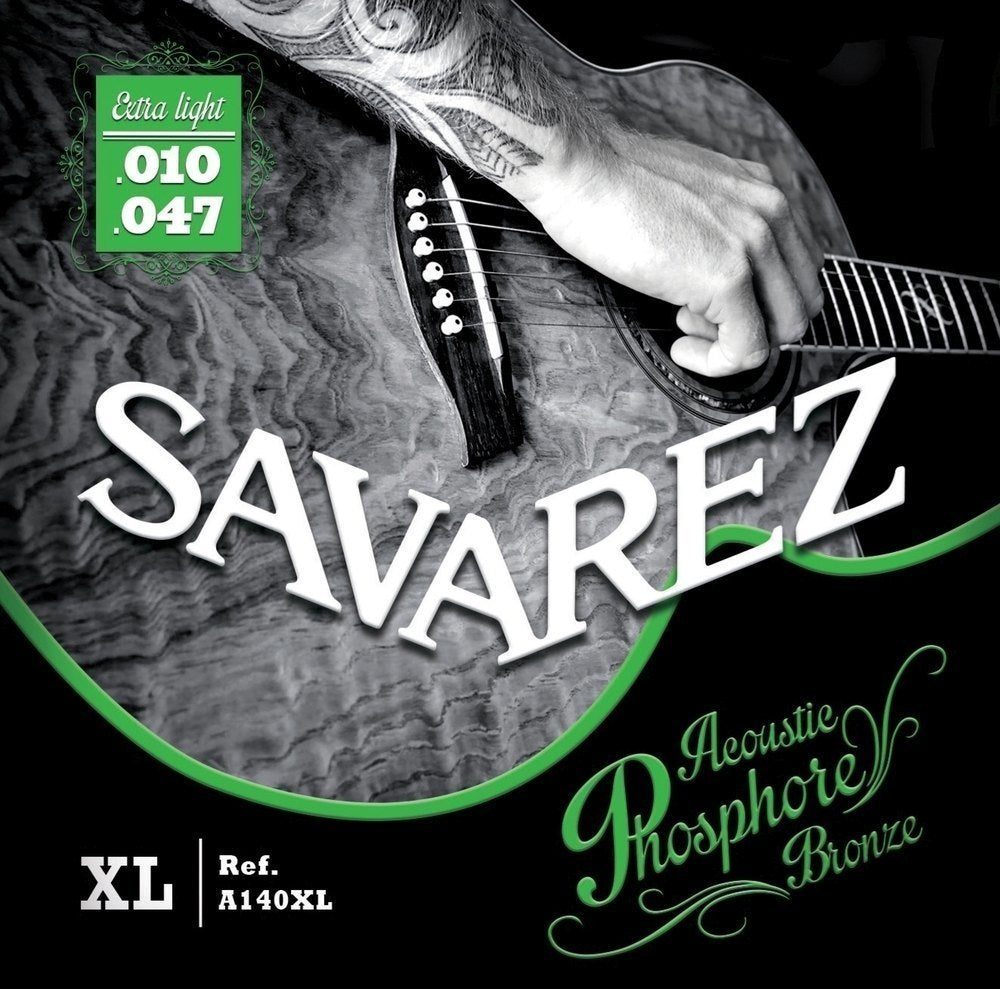 Savarez A140XL Acoustic Phosphor Bronze, extra light .010 til .047