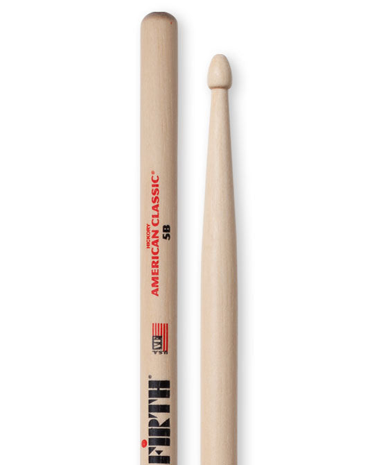 Vic Firth 5B Trommestikker (Trætip)